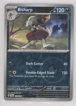 Bisharp Reverse Foil Pokemon SV01: Scarlet & Violet #133 - Image 1