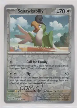 Squawkabilly Reverse Foil Pokemon SV01: Scarlet & Violet #162 - Image 1