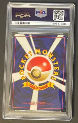 2000 Pokemon Pocket Monsters Japanese Neo 2 PSA 9 Entei #244 Promo Reverse Foil - Image 2
