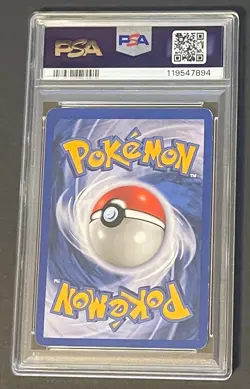 1999 Pokemon Game Base Set #7 Hitmonchan Holo PSA 6 Rare Unlimited - Image 2
