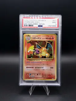 Pokemon Charizard 011/087 CP6 20th Anniversary Holo 1st Ed PSA 9 - Image 1
