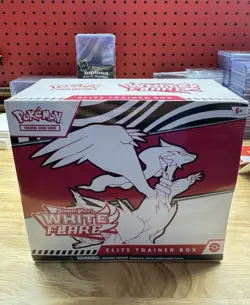 Pokemon TCG : White Flare Elite Trainer Box ETB Brand New Factory Sealed - Image 1