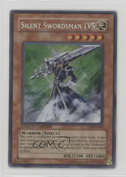 SE - Silent Swordsman LV5 Limited Edition YuGiOh Elemental Energy #EEN-ENSE4 - Image 1