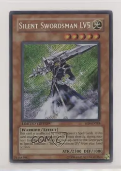 SE - Silent Swordsman LV5 Limited Edition YuGiOh Elemental Energy #EEN-ENSE4 - Image 1