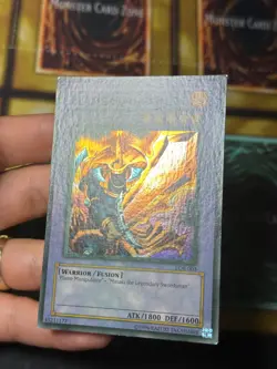 Yugioh Flame Swordsman Faded + Wavy LOB-003 - Image 5