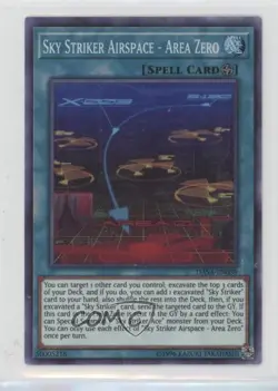 Sky Striker Airspace - Area Zero (SR) Unlimited YuGiOh Dark Saviors #DASA-EN039 - Image 1