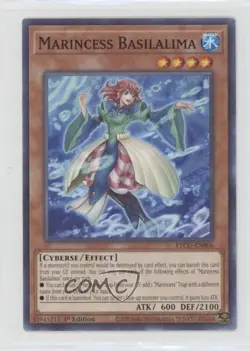 Marincess Basilalima 1st Ed. YuGiOh Eternity Code #ETCO-EN006 - Image 1