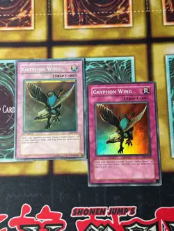 Yugioh Gryphon Wing FADED + MISPRINT SDP-050 - Image 1