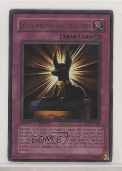 Judgment of Anubis YuGiOh Rise Destiny Special Edition Promo #RDS-ENSE3 2004 - Image 1