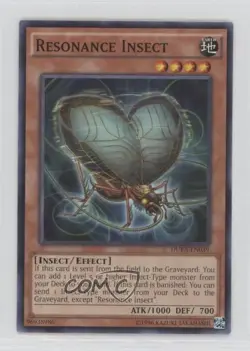 Resonance Insect Unlimited YuGiOh Duelist Alliance #DUEA-EN039 - Image 1