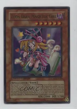 Toon Dark Magician Girl YuGiOh Shonen Jump Magazine Promo #JUMP-EN010 2002 - Image 1