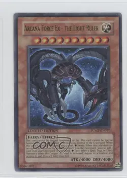 Arcana Force EX - The Light Ruler YuGiOh Shonen Jump Magazine Promo #JUMP-EN027 - Image 1