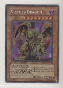 Victory Dragon YuGiOh Shonen Jump Magazine Promo #JUMP-EN011 2002 - Image 1