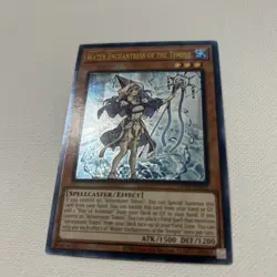 Yugioh Water Enchantress of the Temple OP19-EN002 Ultimate Rare NM - Image 2