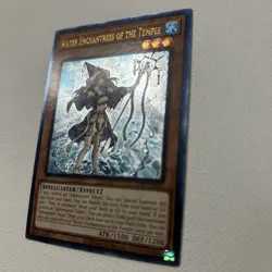 Yugioh Water Enchantress of the Temple OP19-EN002 Ultimate Rare NM - Image 4