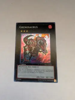 YS11-EN043 / Grenosaurus / Super Rare / 1st Edition / (NM) / YuGiOh / TCG - Image 1
