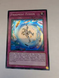 Fragment Fusion - HA07-EN028 - Super Rare - 1st Edition Yugioh - Image 1