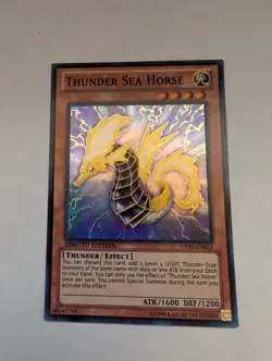 Yugioh! Thunder Sea Horse - CT10-EN016 - Super Rare - Limited Edition - Image 1