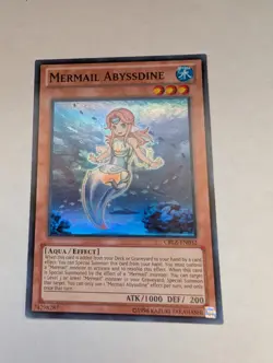 Mermail Abyssdine CBLZ-EN032 Cosmo Blazer Unlimited Super Rare NM Yugioh - Image 1