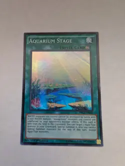 Aquarium Stage DRL2-EN042 Dragons of Legend 2 1st Edition super rare yugioh - Image 1