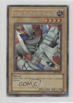 Alpha The Magnet Warrior YuGiOh Duelist of Roses Playstation 2 Promo #DOR-001 - Image 1