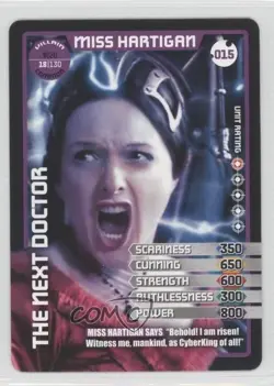 2010 Doctor Who - Monster Invasion Trading Card Game Miss Hartigan #15 - Image 1