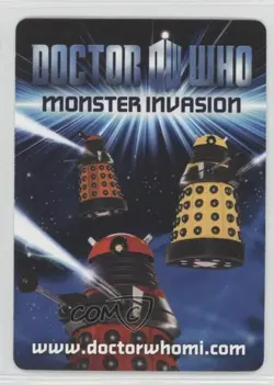 2010 Doctor Who - Monster Invasion Trading Card Game Miss Hartigan #15 - Image 2