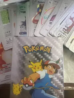 55cards/box Collector's Edition Silver 55 Card Non-TCG Fan Art Pokemon - Image 1
