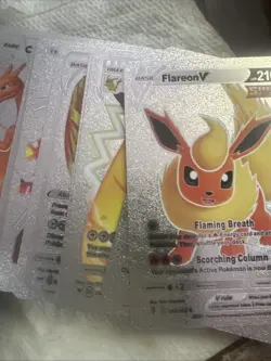 55cards/box Collector's Edition Silver 55 Card Non-TCG Fan Art Pokemon - Image 2