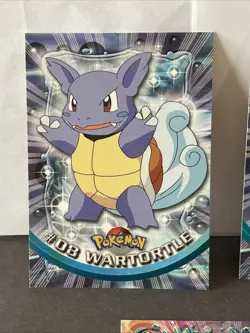 1999 Topps Pokemon TV Animation Edition 5 Card Lot #08, #09, #17, #19, #49 - Image 2