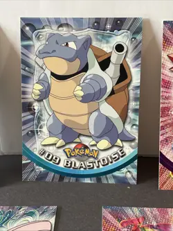 1999 Topps Pokemon TV Animation Edition 5 Card Lot #08, #09, #17, #19, #49 - Image 3