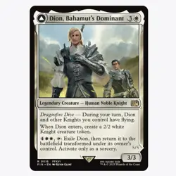 Dion, Bahamut's Dominant - Final Fantasy (FIN) - MTG Rare #16 | Regular Card - Image 1