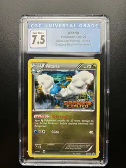 Altaria BW48 PreRelease HOLO PROMO Pokemon Card CGC 7.5 NM/Mint+ - Image 1