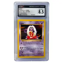 CGC 8.5 Jynx Base Set Shadowless 31/102 1999 Pokemon Card - Image 1