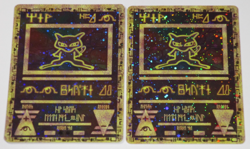 Pokemon TCG Ancient Mew Holo Card 2000 Movie Promo LOT OF 2- MP/HP - Image 2