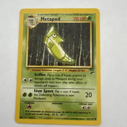 METAPOD - 81/130 - Base Set 2 - Pokemon Card - Image 1