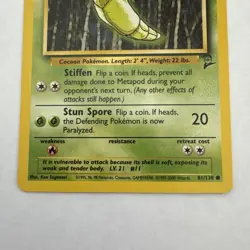 METAPOD - 81/130 - Base Set 2 - Pokemon Card - Image 3