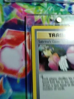 Pokemon TCG Sabrina's Gaze 125/132 NM 1st Edition Gym Heroes Regular Card - Image 5