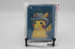 Pokemon Center × Van Gogh Museum Pikachu Card Sleeves - Self-Portrait Inspired - Image 4