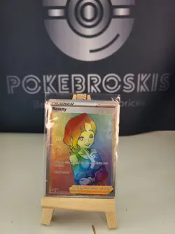 Beauty 194/185 Vivid Voltage NM Full Art Secret Rainbow Rare Pokemon Card - Image 1