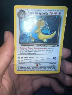 Pokemon Dark Dragonite Holo Rare TCG Card 5/82 Amazing Condition - Image 2