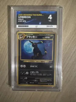 Pokemon Neo Discovery Umbreon Card Japanese, No. 197 ACE 4 - Image 1