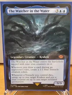 MTG The Watcher in the Water 3 card lot. #75, #75 foil, #354 Lord of the Rings - Image 1