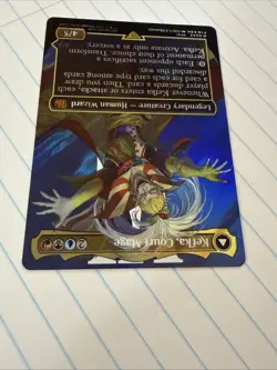 Kefka, Court Mage (0543) (Borderless) (Surge Foil) Final Fantasy MTG Foil - Image 4