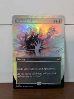 Beyond the Quiet (Borderless) Edge of Eternities Foil MTG - Image 1
