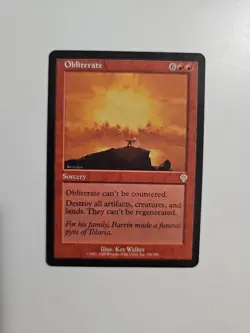 MtG Obliterate LP x1 - Invasion - Image 1