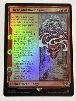MTG Lord of the Rings There and Back Again Foil 0151 NM Rare - Image 1