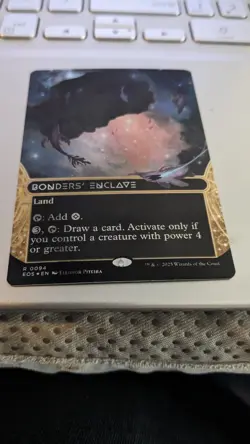 MTG Bonders' Enclave Borderless Edge of Eternities Galaxy Foil 0094 Near Mint - Image 2