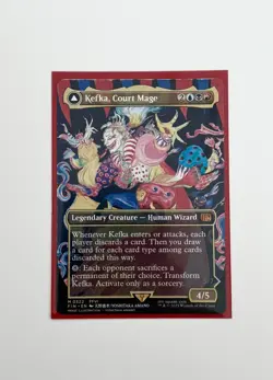 MTG - Kefka, Court Mage (Borderless) (#0322) - Regular Near Mint - Image 1