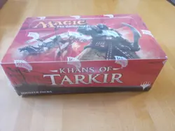 Magic The Gathering Khans Of Tarkir Factory Sealed Booster English MTG New - Image 1